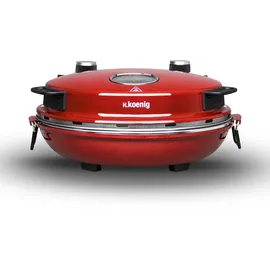 h.koenig Pizzaofen NAPL350 rot