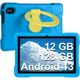 Kinder Tablet Android 13 Tablet 8 Zoll, 6GB RAM 128GB ROM/TF 1TB, Tablet Kinder Kindersicherung, Dual-Kamera HD/IPS, Kids WiFi Bluetooth Netflix - Blau