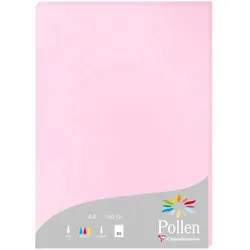 Pollen 10x Papier A4 Pollen 160g 50 Blatt - Bonbonrosa 14213C