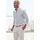 John Devin Langarmhemd Regular Fit Grau 3XL