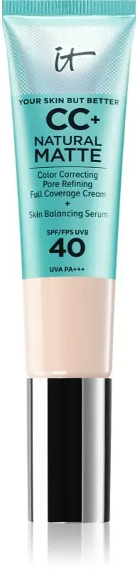 IT Cosmetics Your Skin But Better CC+ Natural Matte CC Cream für mattes Aussehen SPF 40 Fair Porcelain 32 ml