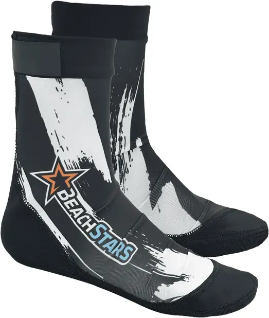 Ballsportdirekt Beachstar Sand Socken Schwarz