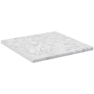 Vicco Küchenarbeitsplatte R-Line, Marmor Weiß 60 cm
