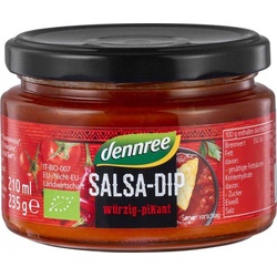 dennree Salsa Dip würzig-pikant bio