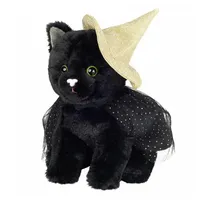 Teddy-Hermann Teddy Hermann Halloween Katze 20 cm Schwarz