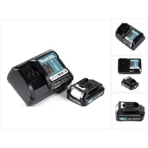 Makita Power Source Kit 12V mit 1x BL1021B Akku 2,0Ah + DC10WD Ladegerät