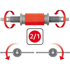 KS Tools Universal Bremskolben-Rückstell-Werkzeug-Satz, 8-tlg