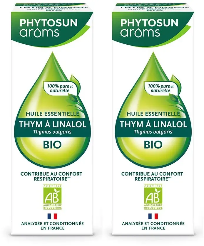 Phytosun Arôms Bio Ätherisches Öl Thymian mit Linalool 5ml