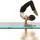 vidaXL Aufblasbare Gymnastikmatte mit Pumpe 800x100x10 cm PVC Grün
