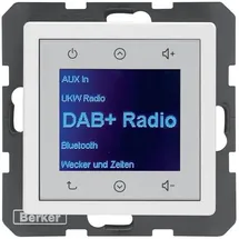 Berker Radio Touch UP DAB+ Q.x polarweiss samt 29846089