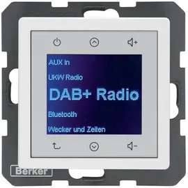 Berker Radio Touch UP DAB+ Q.x polarweiss samt 29846089
