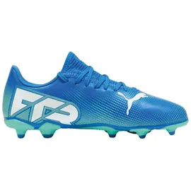 Puma Future 7 Play FG/AG Fußballschuhe Kinder 01 hyperlink blue/mint/white 38