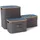 Lumaland Aufbewahrungsbox 40,5 x 33 x 45 cm 3-tlg. Grau/Blau