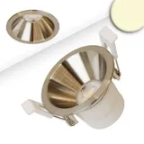 Fiai IsoLED Einbaustrahler BACK60 5W rund nickel gebürstet