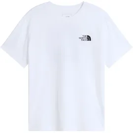 The North Face Teen EVOLUTION BOX NSE SS Tee - T-Shirt Gr. S weiß