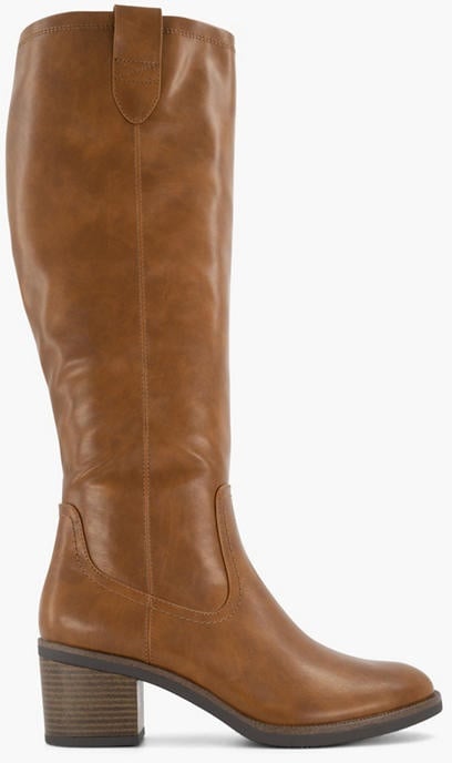 Stiefel - Damen - cognac