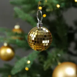 Christbaumschmuck Discokugel - Spiegelkugel - Weihnachtskugel - 5x5mm Spiegel - ...