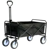 Mojawo Bollerwagen faltbar rot/schwarz
