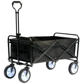 Mojawo Bollerwagen faltbar rot/schwarz