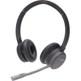 Agfeo Infinity Kabellos, Büro/Callcenter, 189 g, Kopfhörer, Schwarz