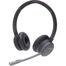 Agfeo Infinity Kabellos, Büro/Callcenter, 189 g, Kopfhörer, Schwarz