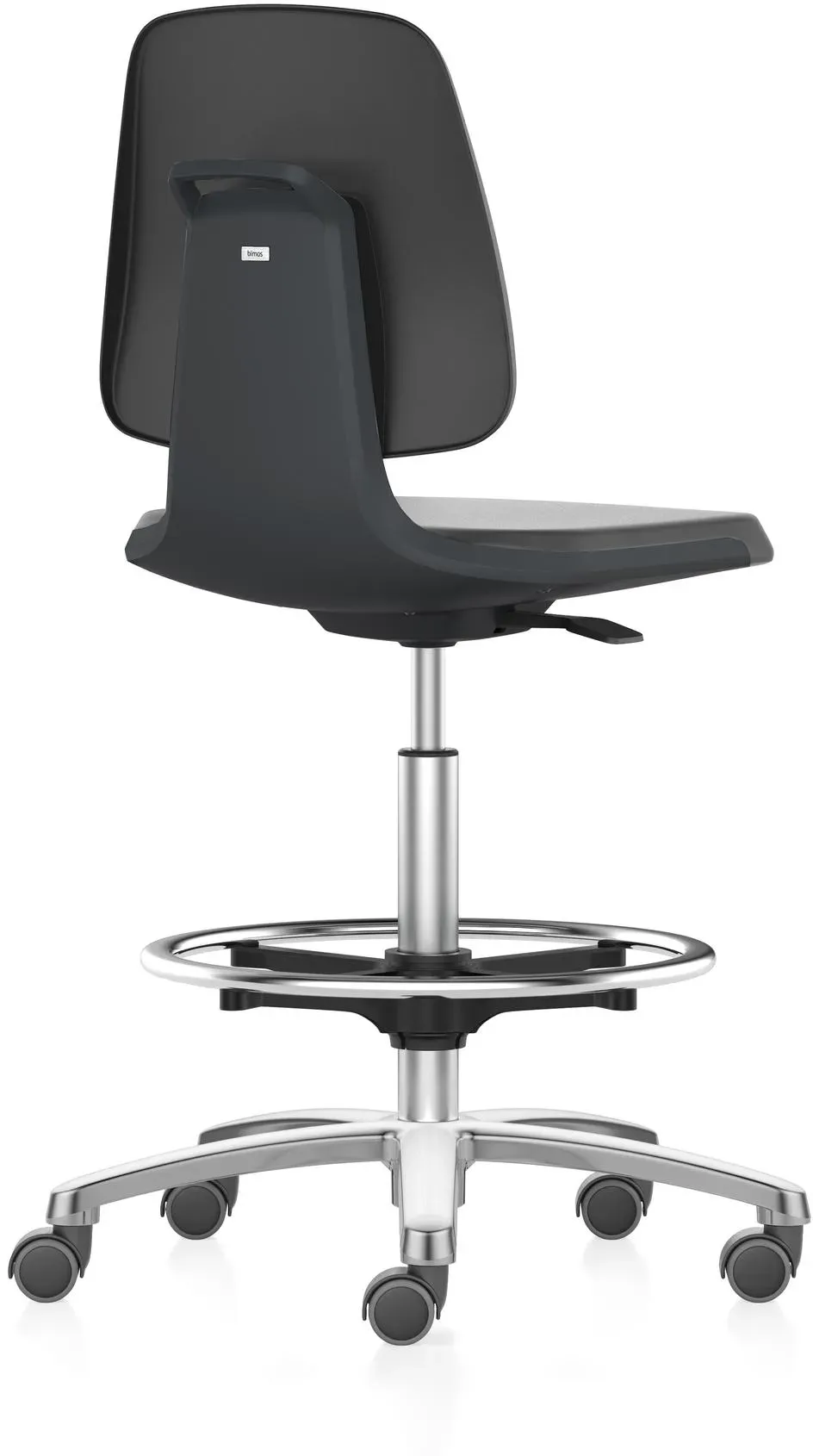 Bimos Labsit 4 9125E Laborstuhl mit Sitz-Stopp-Rollen frei konfigurierbar