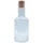 Intirilife Glaskaraffe 1.7 Liter Kristall Krug Karaffe in Transparent - Gold | Gr.: onesize