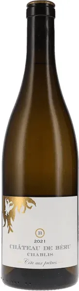 Chablis Côte aux Prêtres AOC Château de Béru 2021 BIO
