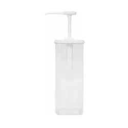 SCHNEIDER Dosierspender, transparent 152934 , Größe: 2 Liter, quadratisch