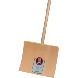 Ideal Kinder-Schneeschieber Holz mit Stiel