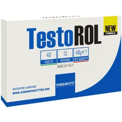 Yamamoto Research TestoROL Tablette - Männergesundheit (40 Tabletten)