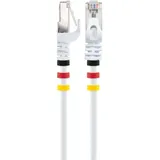Schwaiger Netzwerkkabel CAT7 2x 3 Farbringe 20 m