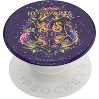 PopSockets Glitter Hogwarts Floral lila, weiß 2er Set