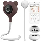 lionelo - Intelligentes Babyphone Babyline Smart Wi‐Fi Weiß - Weiß