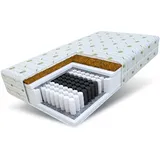 Fdm Taschenfederkernmatratze, Weiß, H3 H4, Taschenfederkern, Rechteckig, 160x200 cm, Oeko-Tex® Standard 100, Schlafzimmer, Matratzen Shop, Matratzen, Taschenfederkernmatratzen