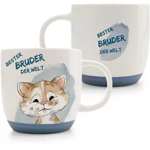 NICI Tasse 0,4 l Blau 2 St.
