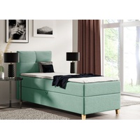 Silape Boxspringbett Candy Mini mit Bettkasten und Topper -