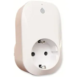 SHELLY WLAN-Steckdose Plug, 16 A, Messfunktion, weiß