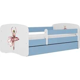 raumhirsch furniture Kinderbett Raumhirsch 80 x 160 cm Holzwerkstoff blau