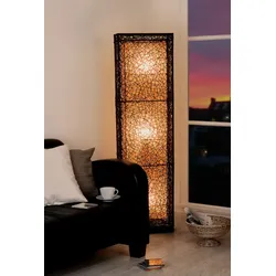XXL Stehlampe Stehleuchte Lampe Raumteiler, Rattan