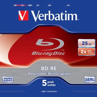 Verbatim BD-RE 25GB 2X (Rohling)