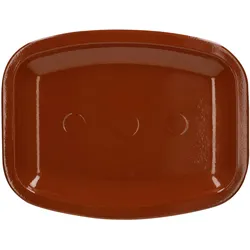 2er Set Servierplatte Ton 26x20cm 99526