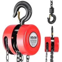 Vevor Flaschenzug Stahl 6 m orange