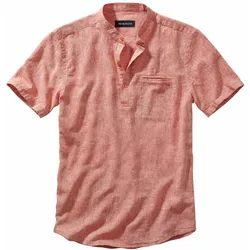 Mey & Edlich Herren Urahnen-Hemd Kurzarm orange 42 - 42