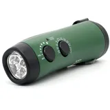 Multifunktionales Notfallradio Mit Taschenlampe, Handkurbelgenerator Und Handy-ladegerät Für Outdoor-aktivitäten