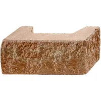 Kann Bruchsteinmauer Pfeilerelement Sandstein 37,2 cm x 18,6 cm