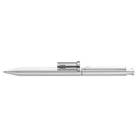 Lamy Kugelschreiber st twin pen Multifunktionsstift silber, Schreibfarbe: schwarz, 1 St.