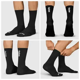 GripGrab PACR High Cut Socken Schwarz 44-47