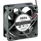 Sepa PLB60A24SE16A Axiallüfter 24 V/DC 36.7 m3/h (L x B x H) 60 x 60 x 25 mm