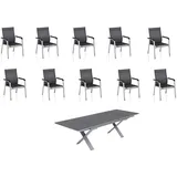 KETTLER Garten-Essgruppe Basic Plus Premium silberfarben